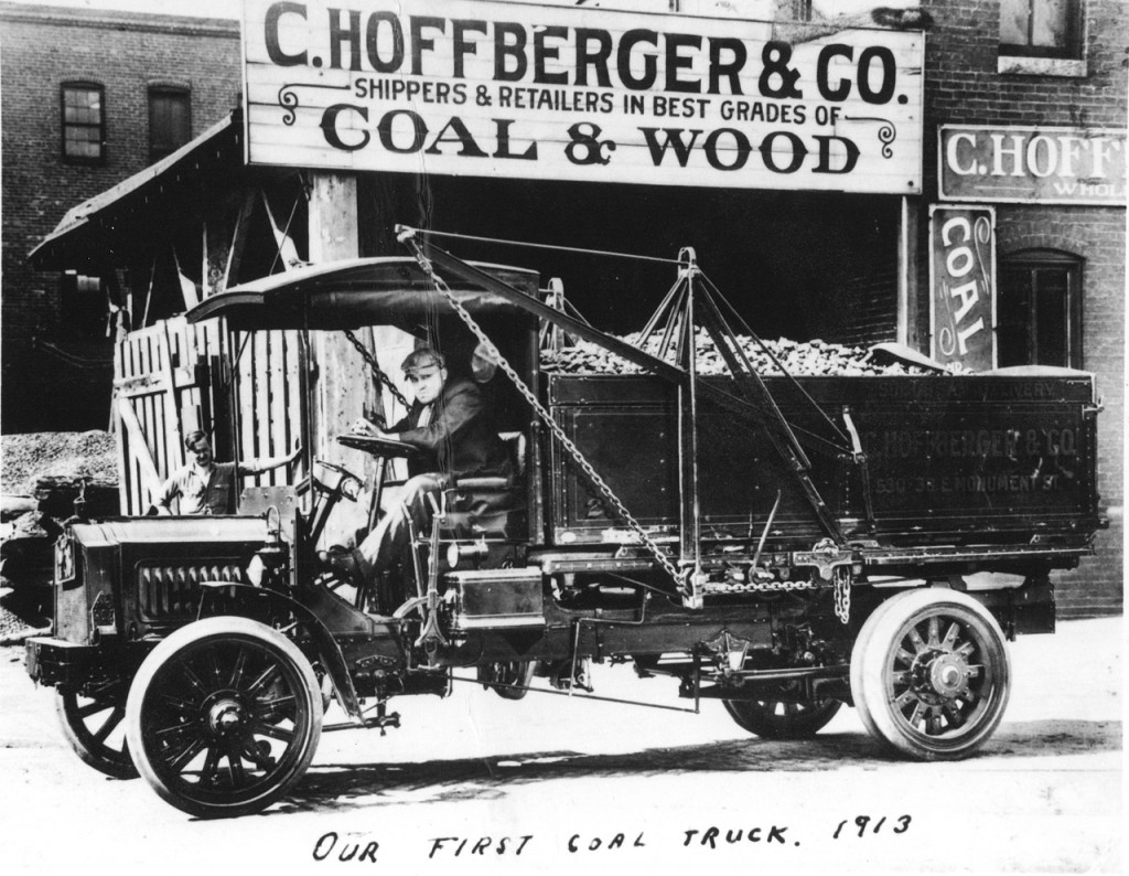 C. Hoffberger & Co. Coal & Wood truck